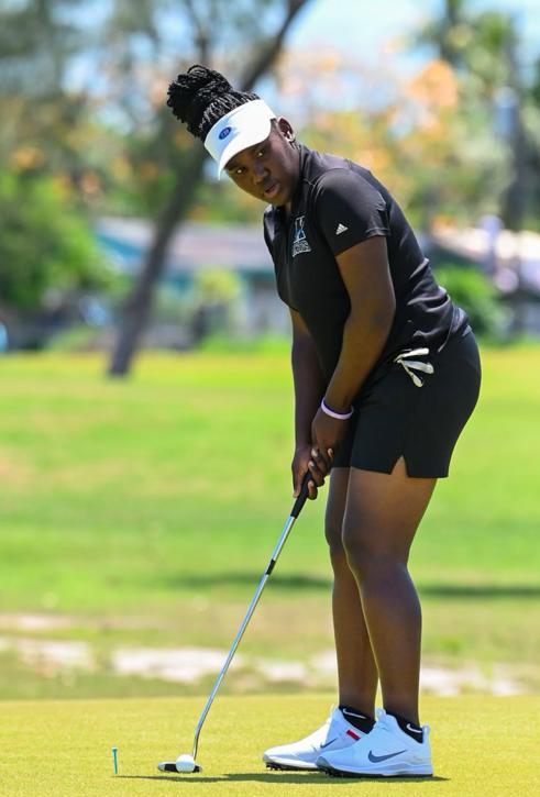 The Mingoes' Payton Haye won the Bahamas Golf Federation President's Cup ladies division at the Royal Blue Golf Course on Sunday, September 8.